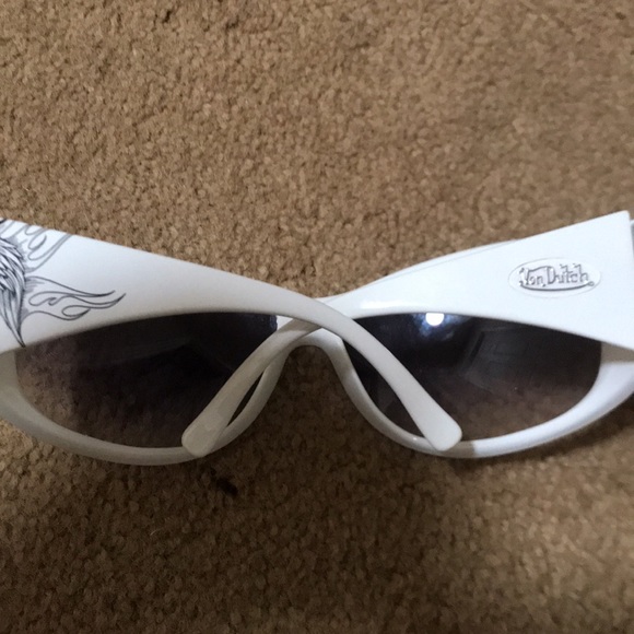 🌸NEW🌸 Von Dutch Rare VTG Flying Eyeball Highway Hero Sunglasses - Picture 14 of 16